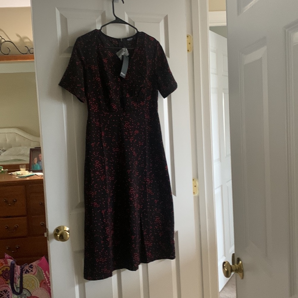 Black and red dress, size 8, new with tags never worn.